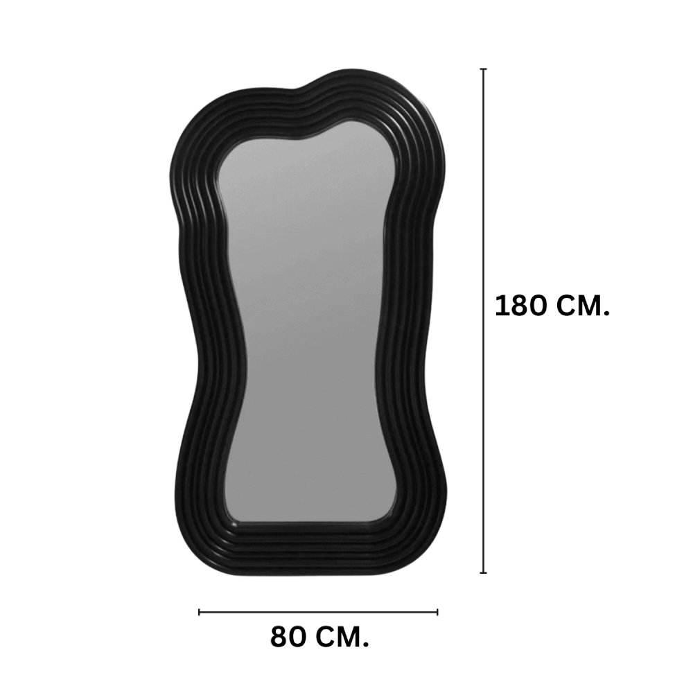 กระจกตั้งพื้น MY DOLLS HOUSE ZENN 180 CM. สีดำ